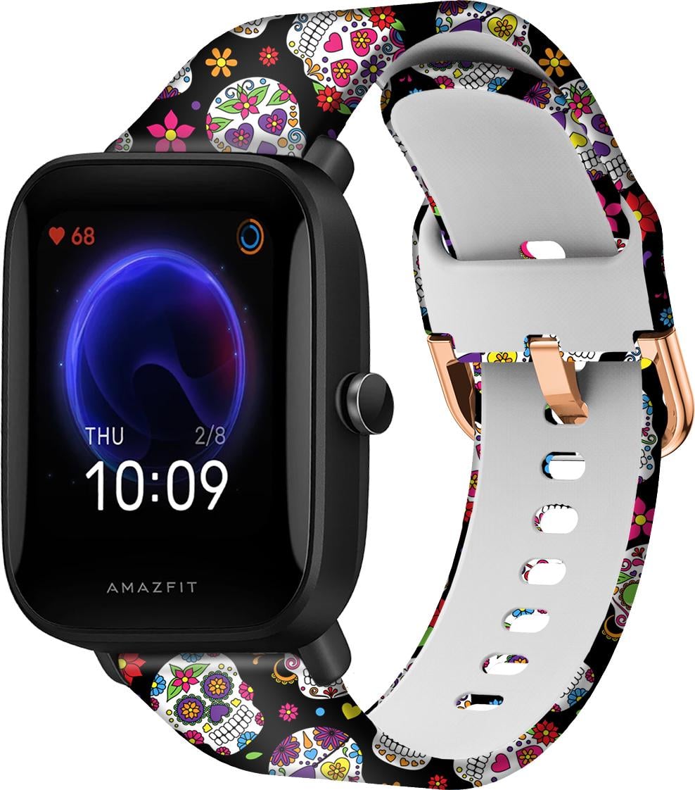 Ремешок Colorful для Amazfit Bip U Skull (28475)