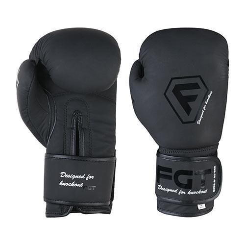Перчатки боксерские FGT Mate кожа 10oz Черный (FT2M-10-3300)