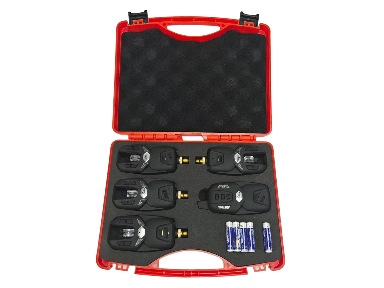 Набір сигналізаторів клювання W. P. E ESK-51 у кейсі з пейджером 4/1 шт. (2451029702)