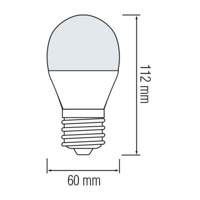 Лампа светодиодная Horoz Electric PREMIER-1010W E27 6400К А60 - фото 2