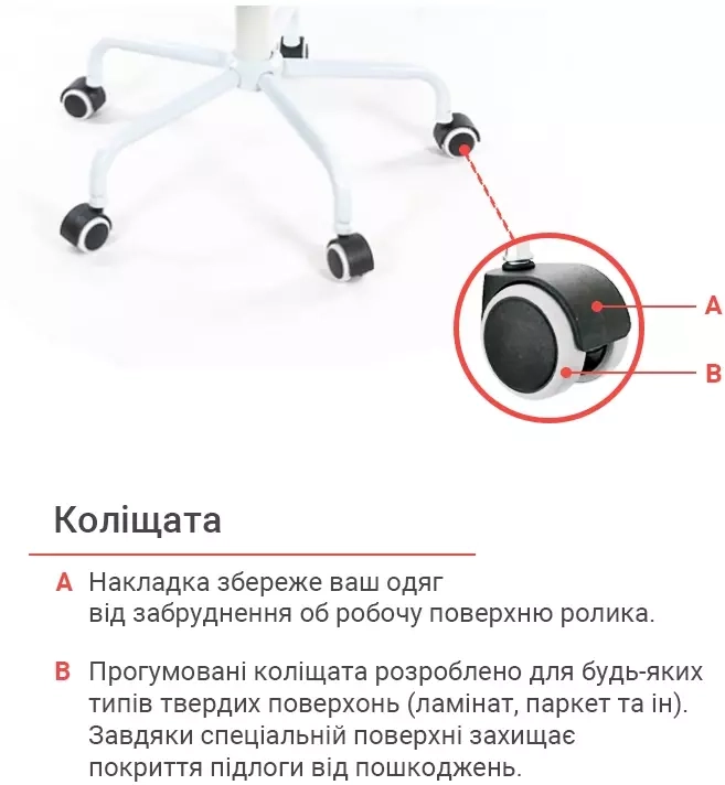 Кресло компьютерное для персонала тканевое АКЛАС Арси WT TILT Черный (00012486) - фото 15