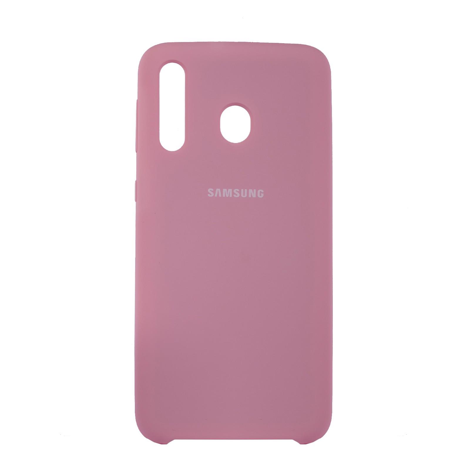 Чехол Jelly Silicone Case Samsung M30 Розовый