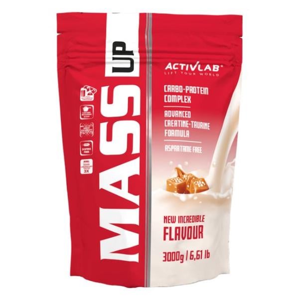 Гейнер Activlab Mass Up 3000 г 30 порций Salted caramel (000024700)