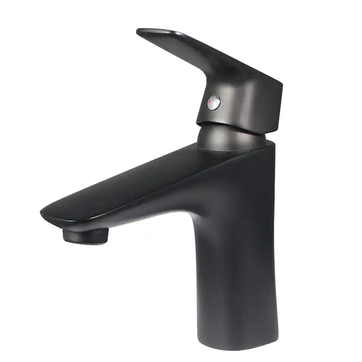 Змішувач для умивальника одноважільний Чорний матовий (482019332) - фото 2 Змішувач для умивальника одноважільний Чорний матовий (482019332) - фото 2