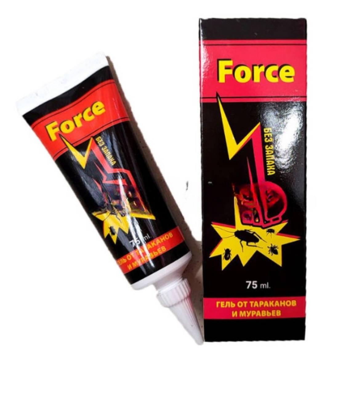 Гель від тарганів та мурах Force 75 мл