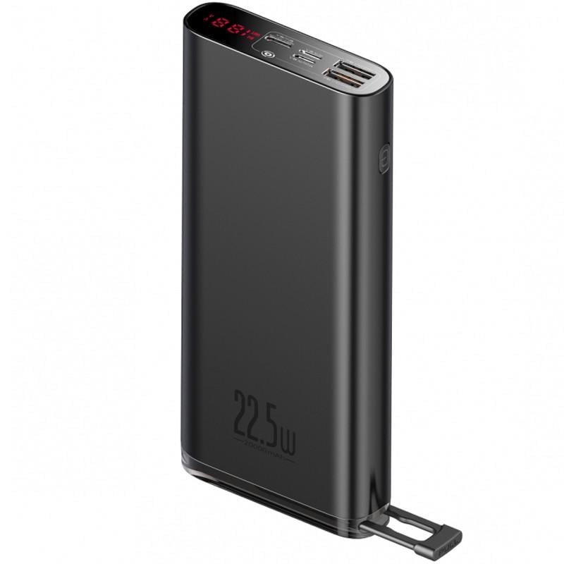 Батарея портативная Baseus Starlight Digital Display PPXC-01 22,5W 20000 mAh Black