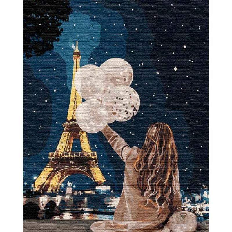 Картина по номерам Ideyka Незабываемый вечер в париже 40x50 см (MTT-124513)