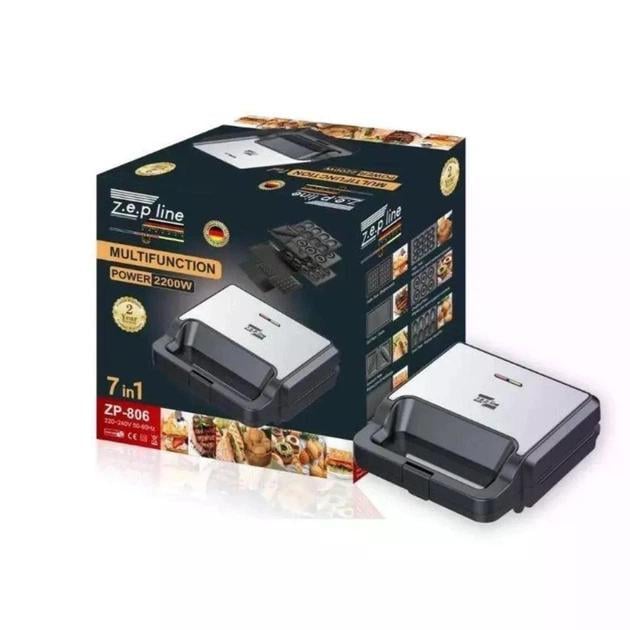 Вафельница ZepLine ZP-806 2200 Вт (238zp) Вафельница ZepLine ZP-806 2200 Вт (238zp)