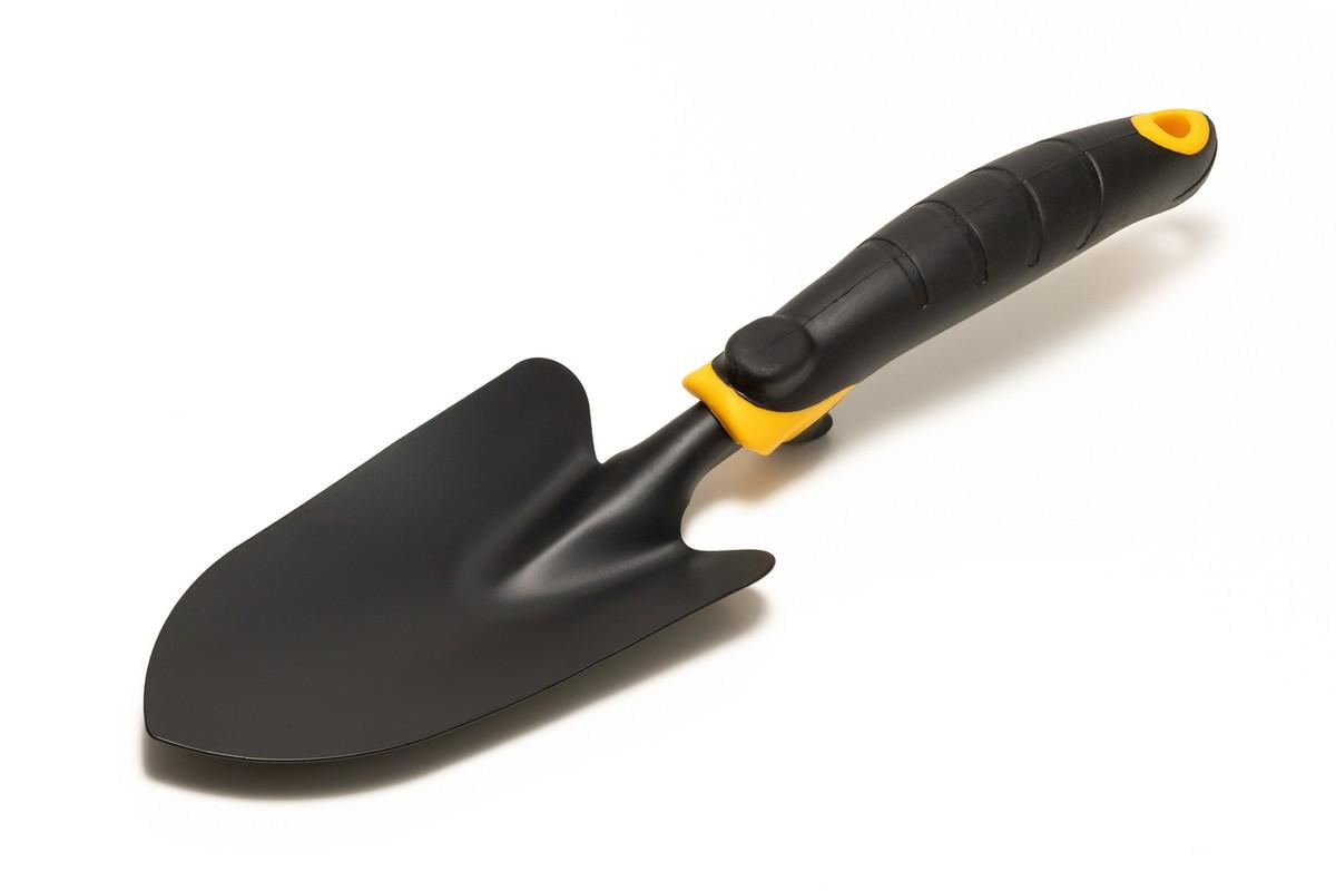 Совок садовый MasterTool 340x85 мм с двухкомпонентной ручкой (14-6170)