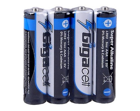Батарейка Gigacell AAA LR3 Super Alkaline