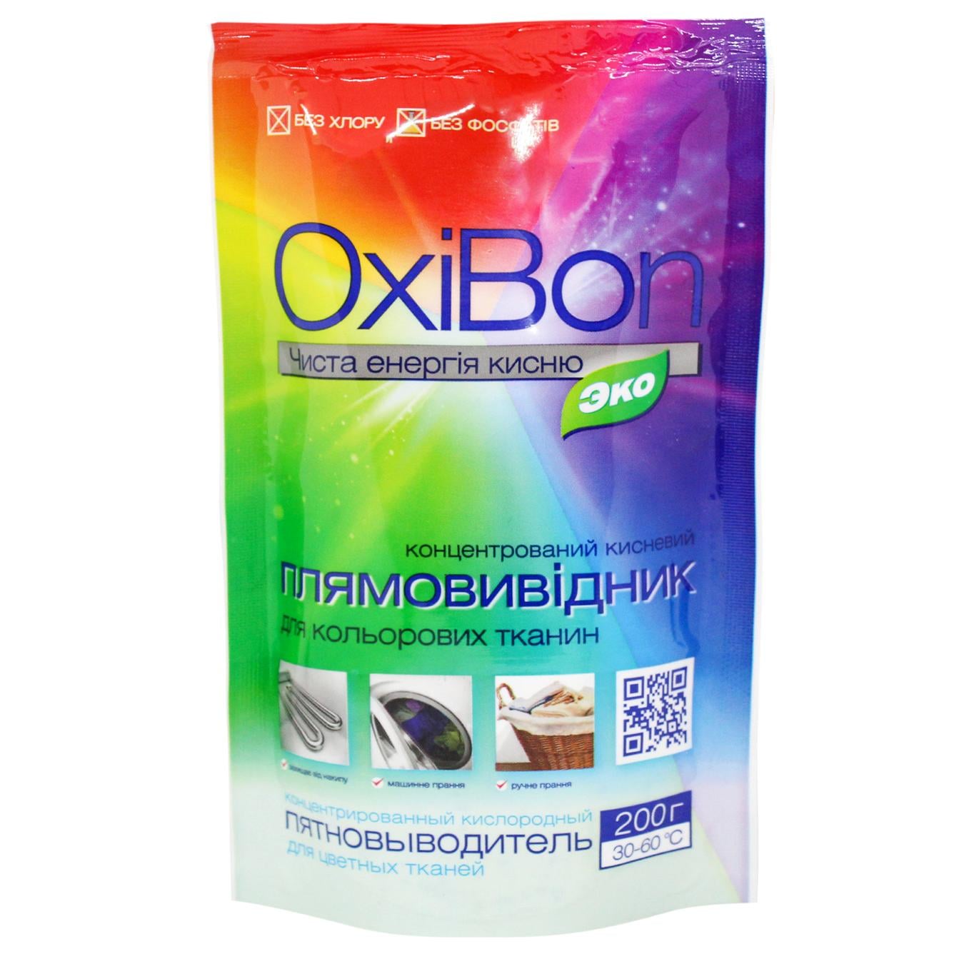 Пятновыводитель кислородный Эленси ОХИБОН Колор 1102 200 г (37206766)