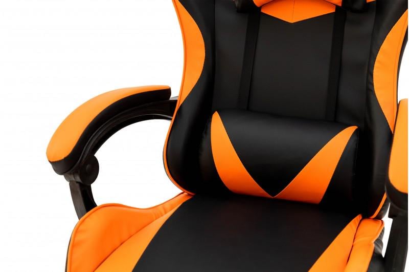 Крісло геймерське Comfort Line Slim Чорний/Помаранчевий (SLMBO-124132) - фото 7 Крісло геймерське Comfort Line Slim Чорний/Помаранчевий (SLMBO-124132) - фото 7