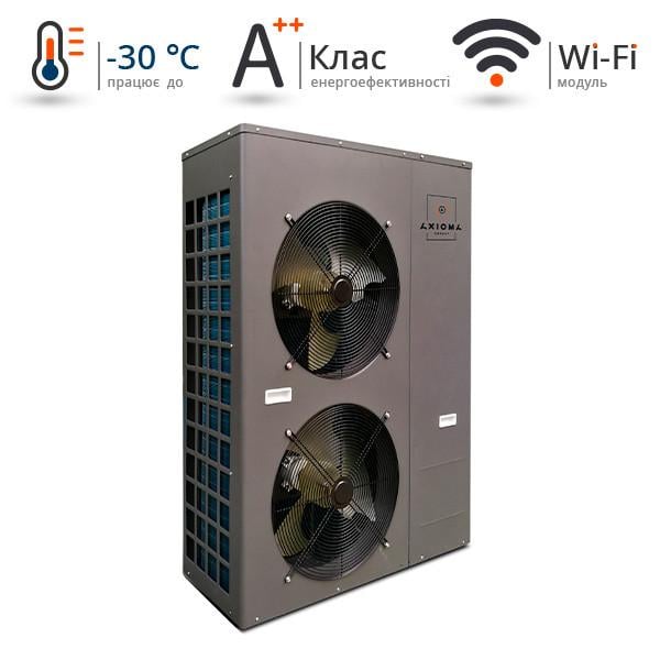 Тепловой насос Axioma Energy Invertor AXHP-EVIDC-32M-3 380V 32kW та EVI моноблок (2066296153) - фото 2