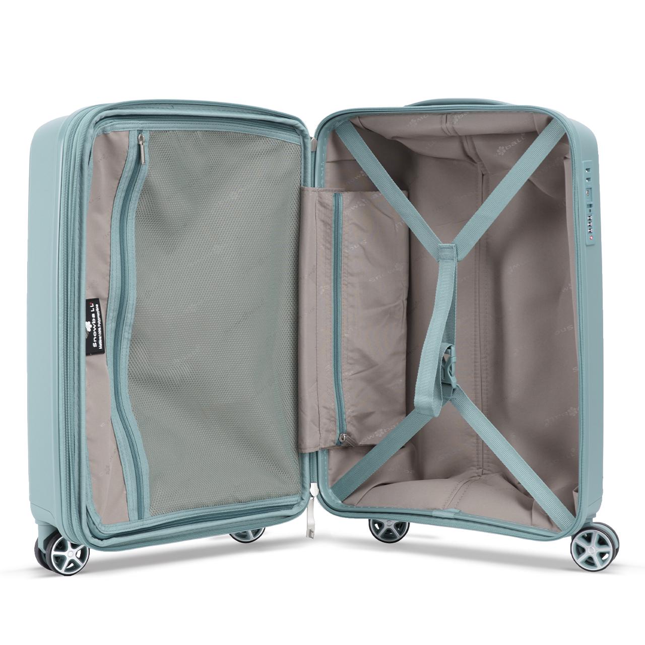 Валіза середня Snowball 40903 поліпропілен M Зелений - фото 9 Валіза середня Snowball 40903 поліпропілен M Зелений - фото 9