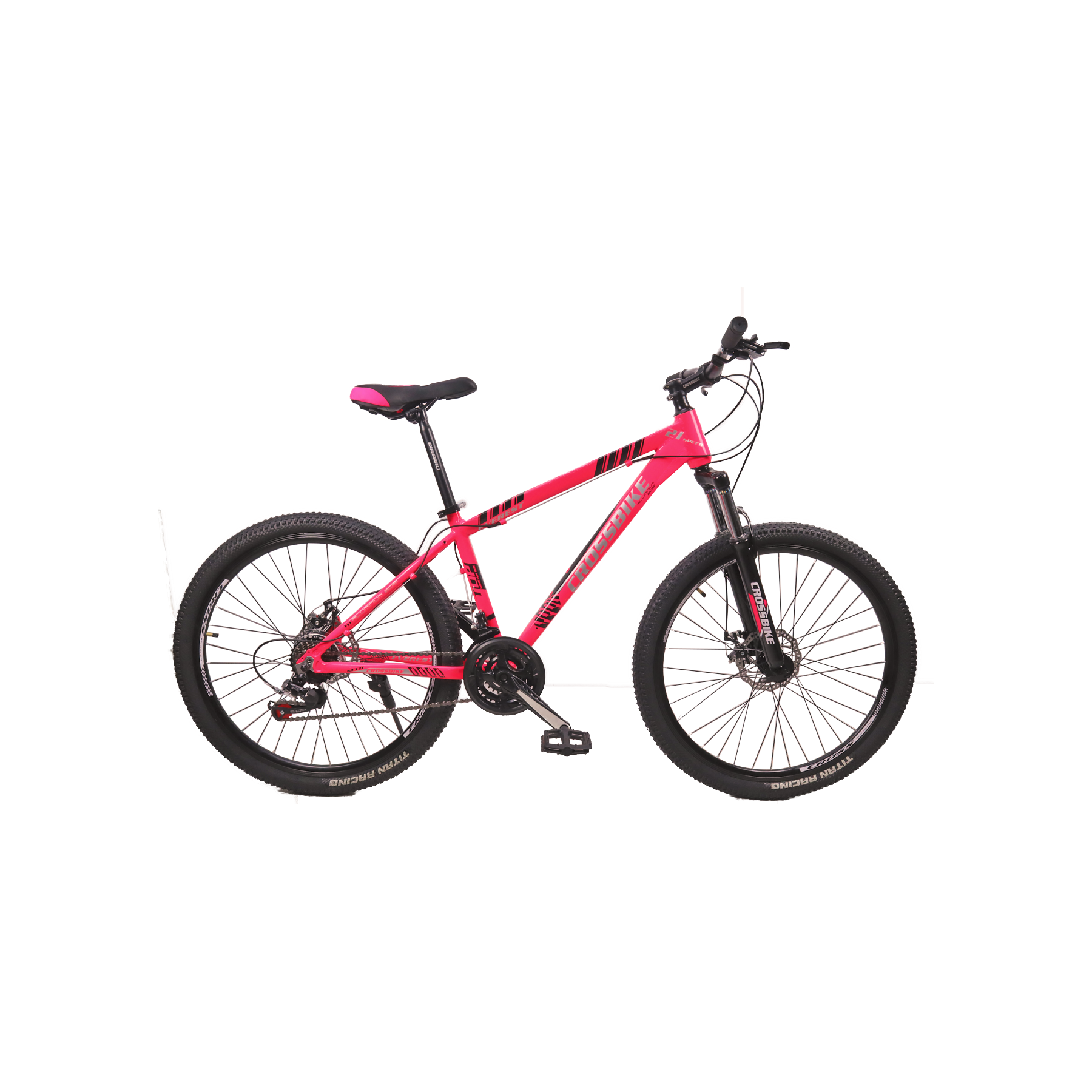 Велосипед Crossbike Everest 2022 26" 13" Pink