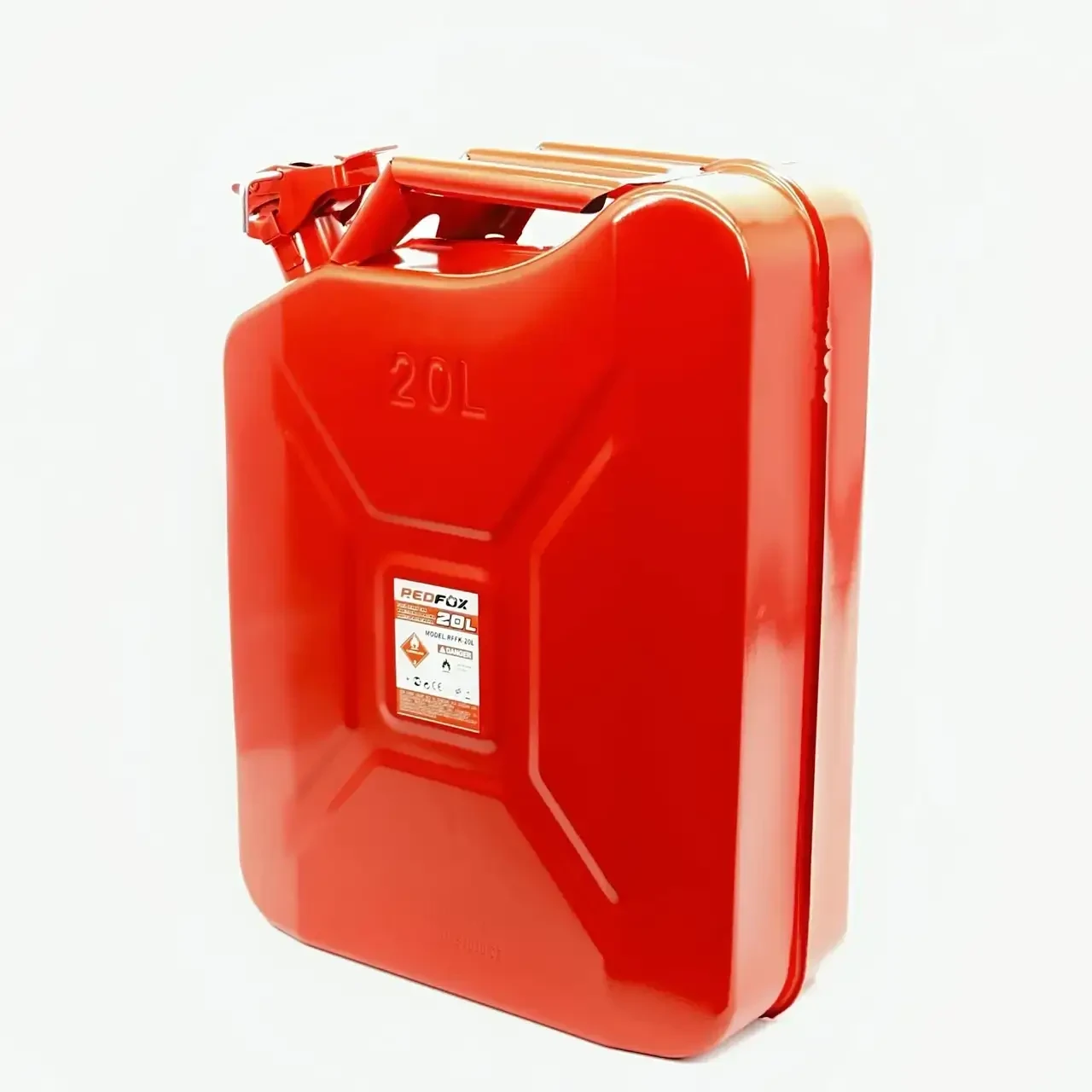 Каністра металева Red Fox вертикального типу 20 л (REDFOX20L) - фото 4
