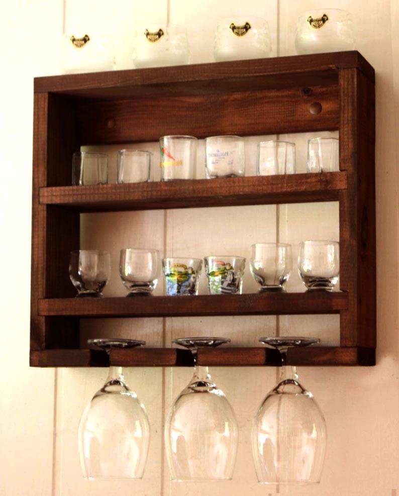 Полка настенная из дерева Кольчана Савоярди (ПНС/006315)