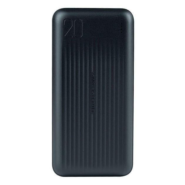 Повербанк Xo PB302 20000 mAh Чорний (2253496015) Повербанк Xo PB302 20000 mAh Чорний (2253496015)