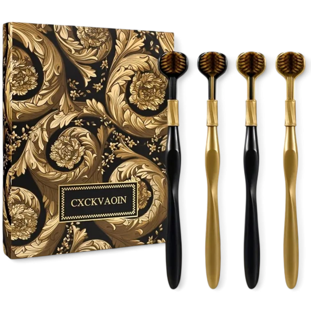 Набір зубних щіток 3D Потрійна 4 шт. (2519304263)