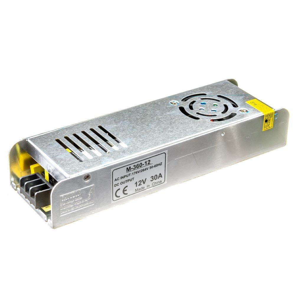 Блок живлення 12V 360W 30А M IP20 (27773996)