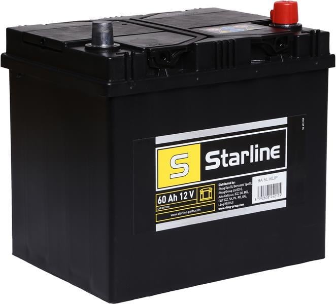 Аккумулятор автомобильный Starline 12V 60 Ah 510A R+ (BA SL 60JP)