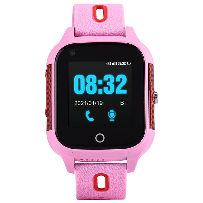 Смарт-годинник дитячий Jetix DF100 з GPS Pink (40002)