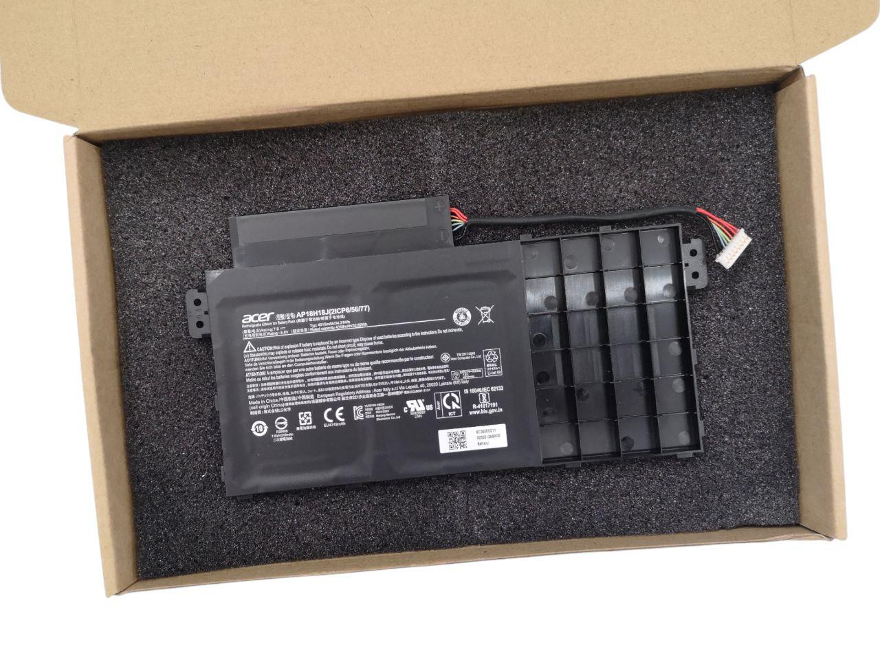 Аккумулятор для Acer SPIN 3/SP314-53/AP18H8L/N18P5P4/AP18H18J 4515 mAh 34.31Wh (31706985)