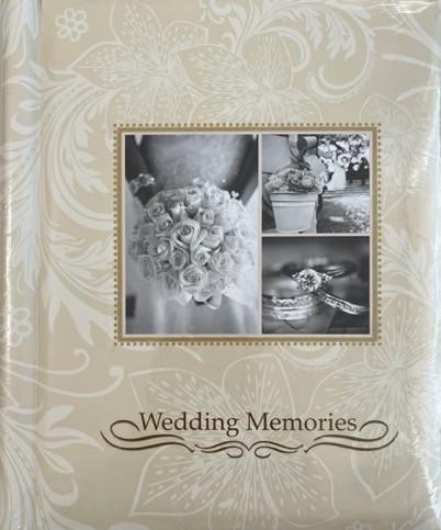 Фотоальбом весільний Wedding Memories на 40 самоклеючих сторінок 22х32 см (28459261)