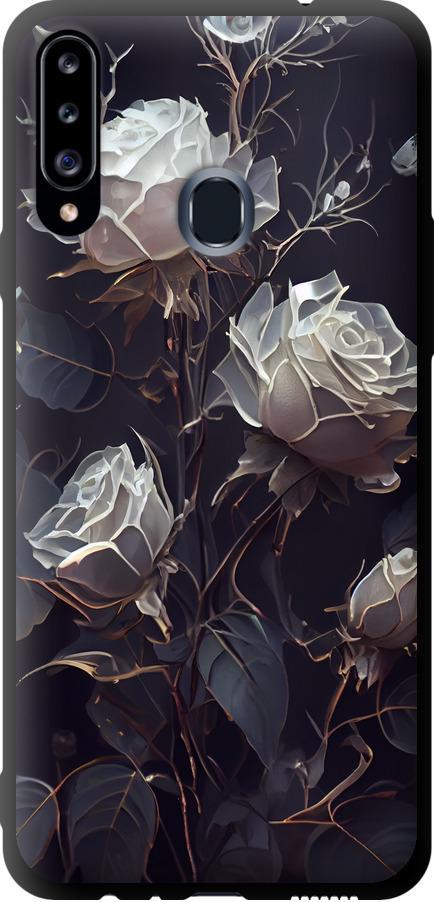 Чехол на Samsung Galaxy A20s A207F Розы 2 (5550b-1775-42517)