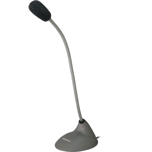 Микрофон Defender 64111 MIC-111 jack 3,5мм 1,5 м проводной Серый