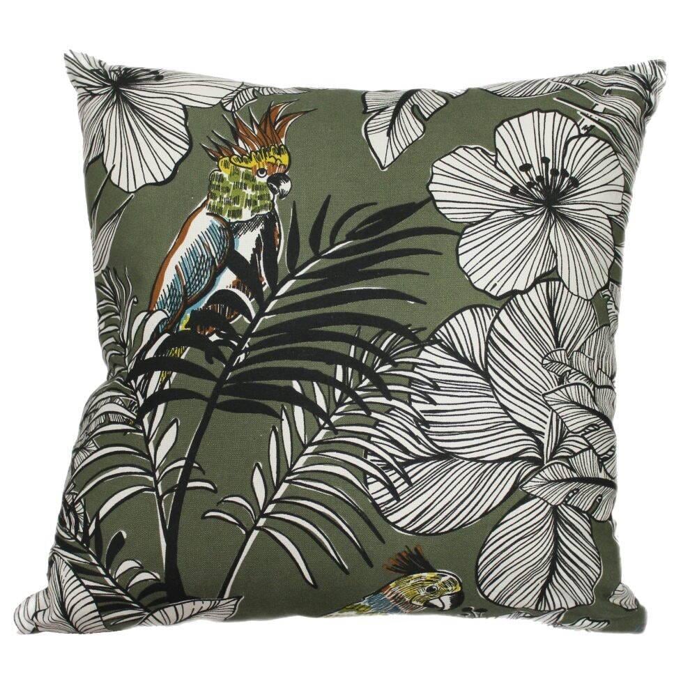 Подушка декоративная Maestro 45x45 см Зеленый/Белый/Черный (000097119)