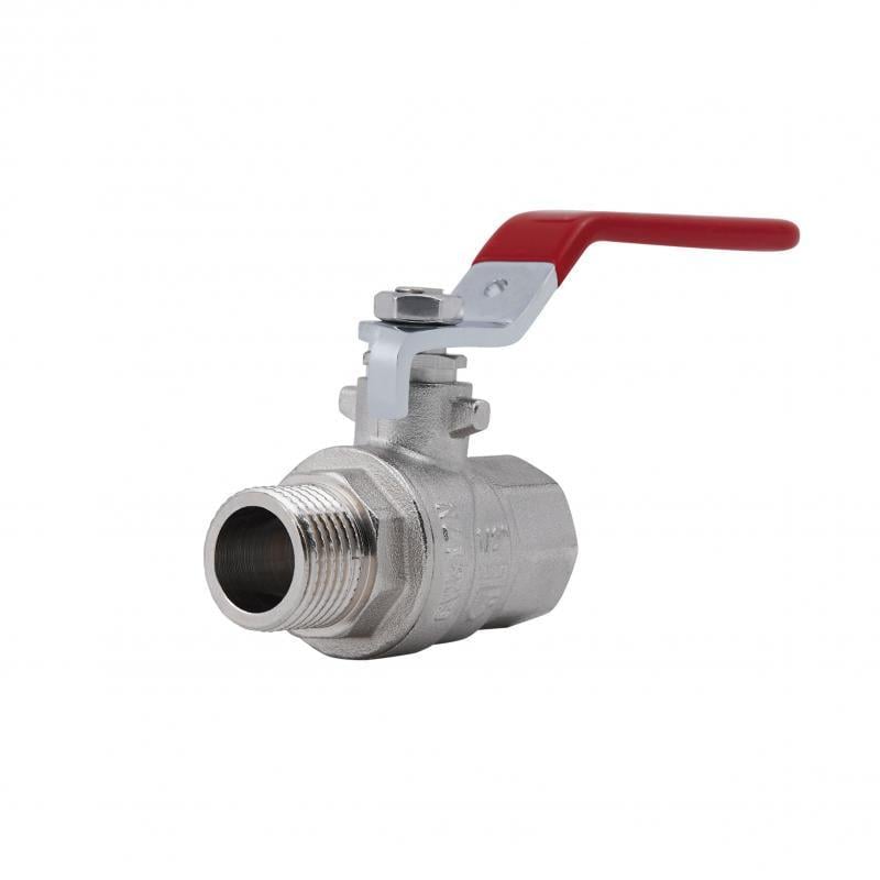 Кран шаровой SD Forte ВЗ для воды ручка 1/2" (SF605W15)