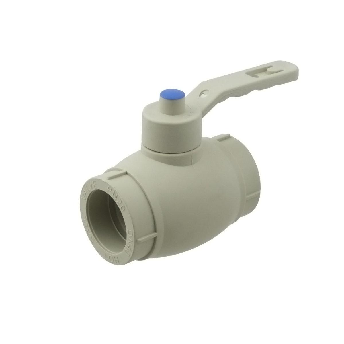 Кран кульовий Еко PPR під пайку 20 мм