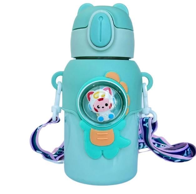 Термос-поилка детская с трубочкой 500 мл (LU001257)