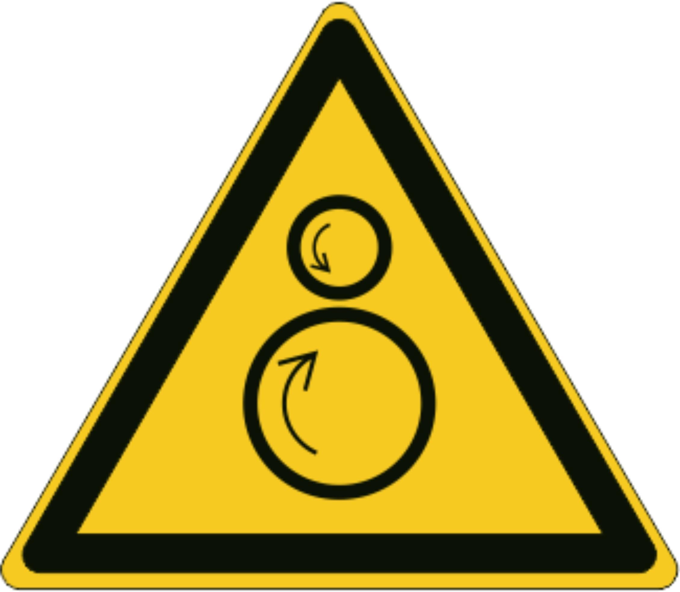 Табличка противоположные ролики 20х20 см (00073)