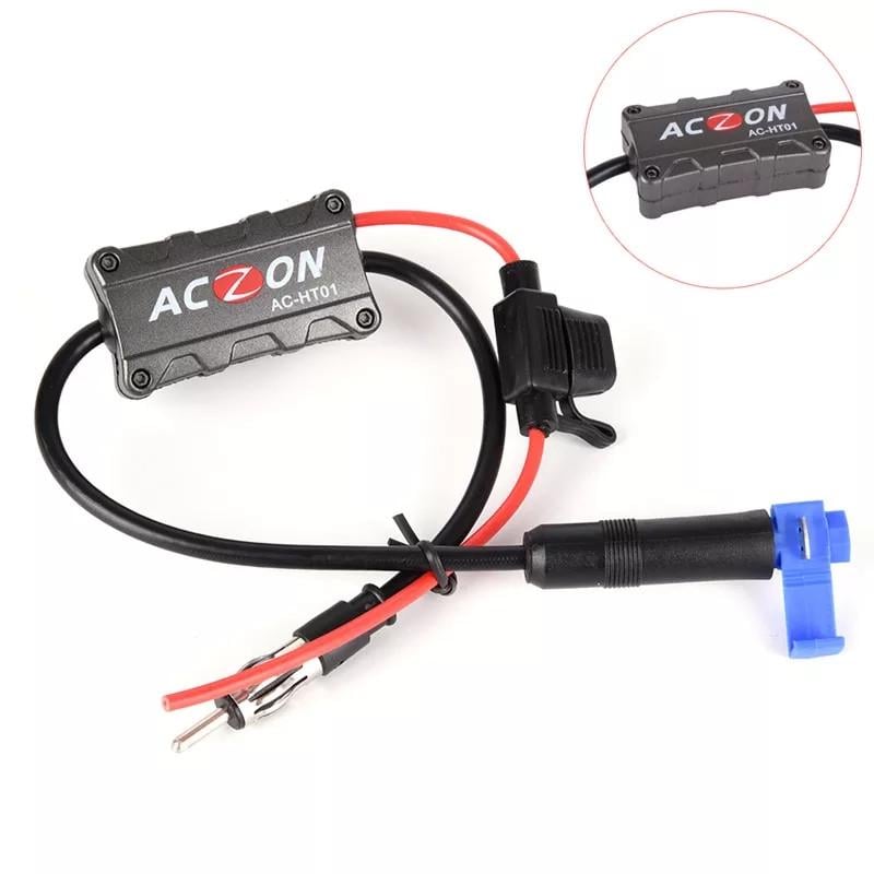 УСИЛИТЕЛЬ ACZON AC-HT01 автомобильный ФМ FM Car Antenna Aerial Splitter для автомагнитол