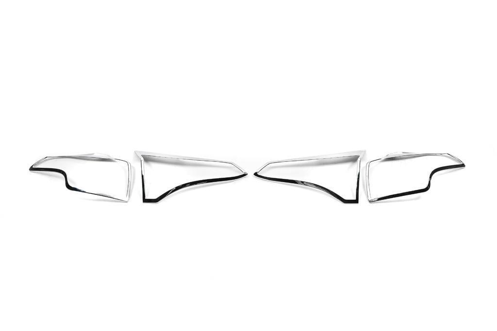 Накладки на задние фонари Libao для Toyota Rav 4 2013-2018 2 шт.