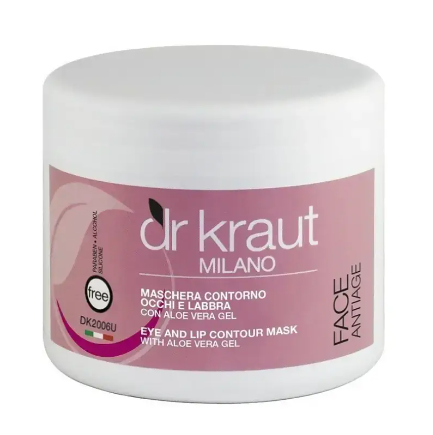 Маска для зоны глаз и губ Dr. Kraut с гелем алоэ вера 500 мл