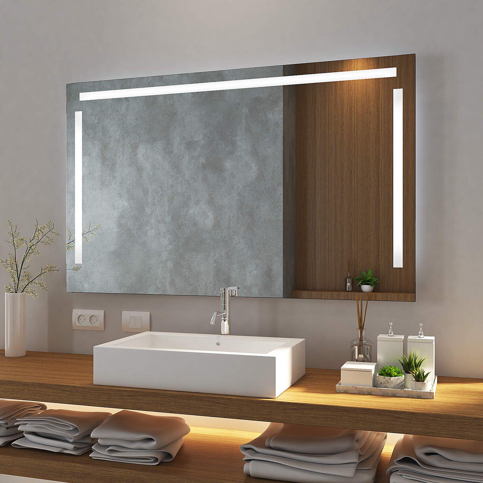 Зеркало Dim Dzerkal ORBA с LED-подсветкой 60х70 см (6828)