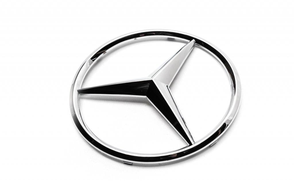 Передняя эмблема Davs Auto для Mercedes E-сlass coupe C207 2010-2017 гг. abs-пластик Хром