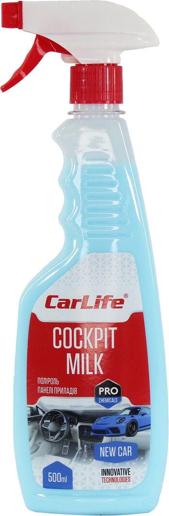 Полироль-молочко для пластика CarLife новая машина 500 мл (CF542)