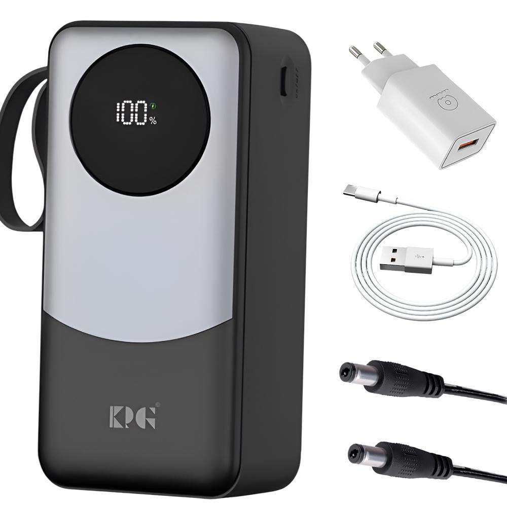 UPS-комплект для роутера Andowl 88 и быстрая зарядка с кабель-переходником USB DC 9/12V 50000 mAh Черный (fa4e8ad3) UPS-комплект для роутера Andowl 88 и быстрая зарядка с кабель-переходником USB DC 9/12V 50000 mAh Черный (fa4e8ad3)