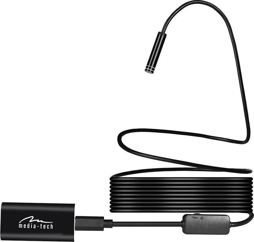 Эндоскоп-камера Endoscope HD720P 8 мм и Wi-Fi водонепроницаемый Черный
