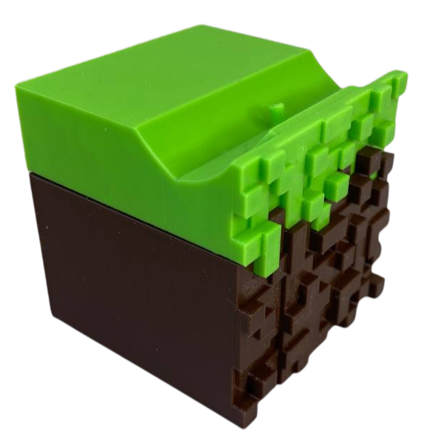 Подставка для контроллера/геймпадов PS5 Minecraft 3D печать (33391830)