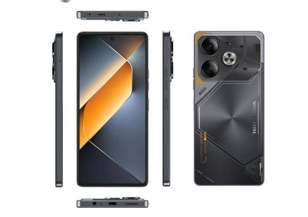 Смартфон Tecno Pova 6 LI7 8/256GB Meteorite Grey (4894947019050) - фото 2