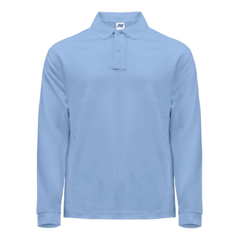 Поло JHK POLO REGULAR MAN LS XL Голубой (SK)