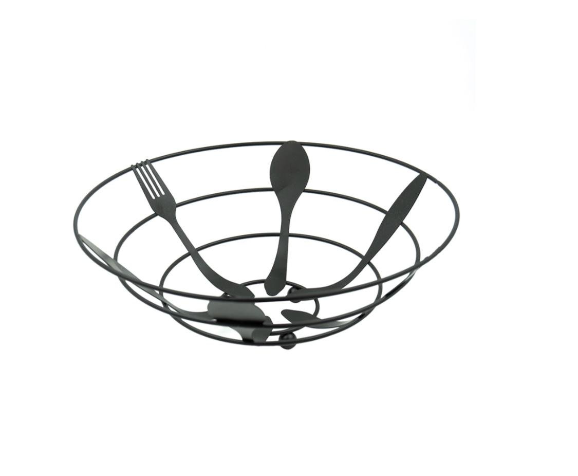 Кошик Stenson Cutlery R88760 з нержавіючої сталі 27 см (592706)