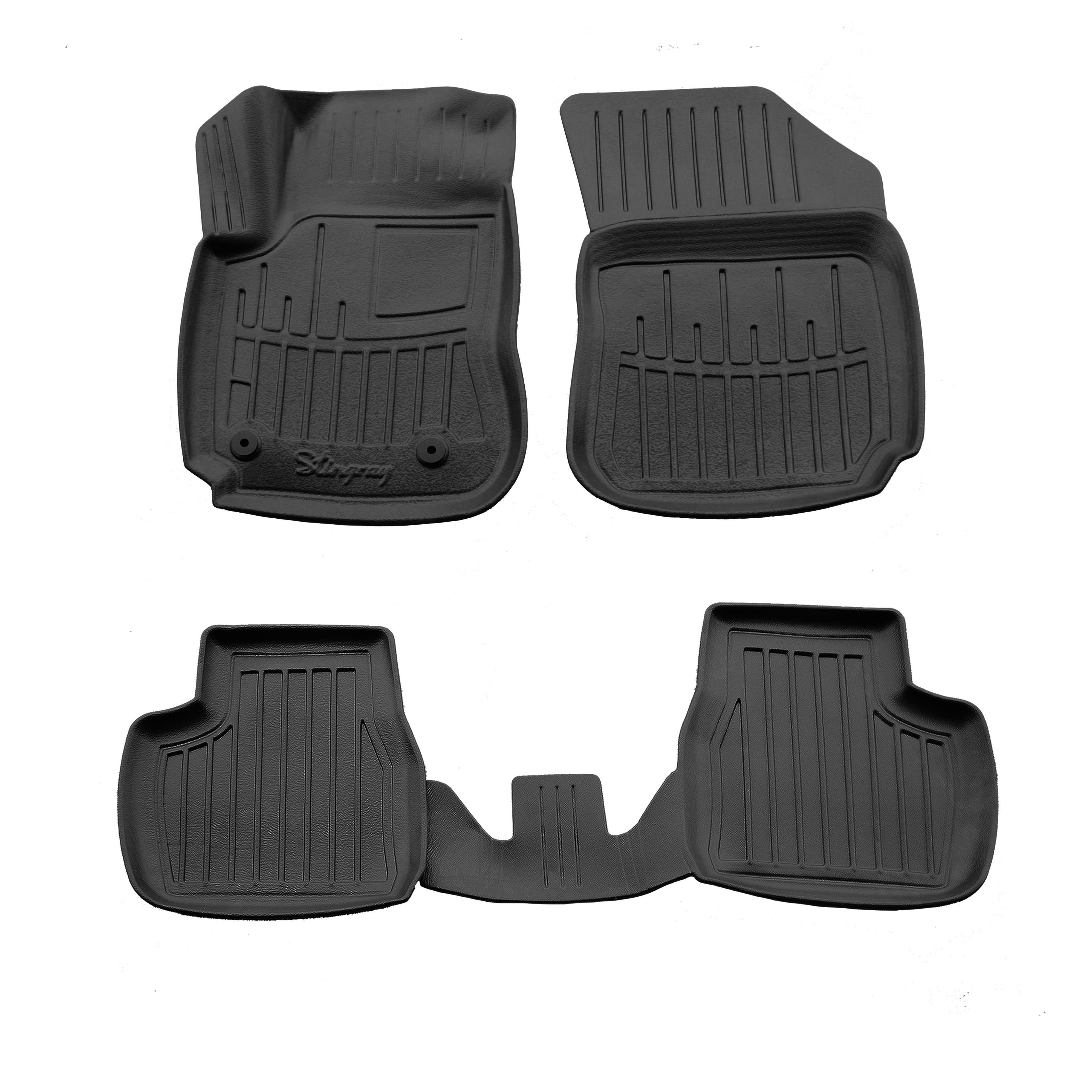 Коврики Stingray 3D для Citroen Cactus полиуретан 4 шт. Черный (158229)