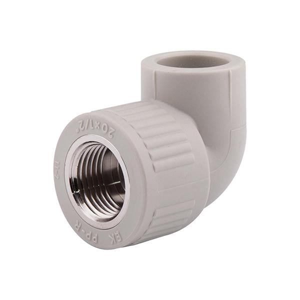 Коліно PPR Ekoplastik SKOI02020X 20 мм ВВ 1/2" (42941)
