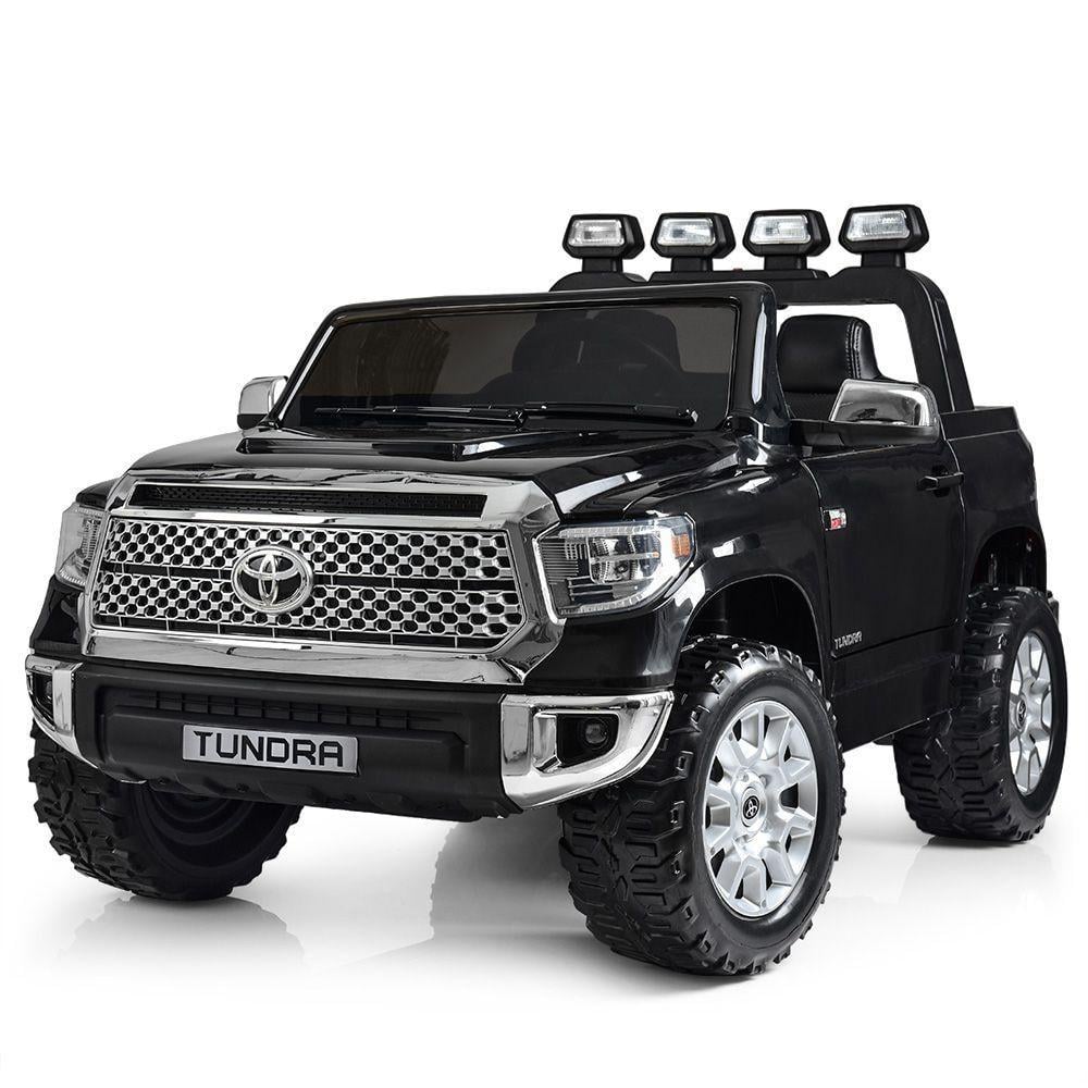 Детский джип с багажником Bambi Racer Toyota JJ2266AEBLR-2 с музыкой/катафотами Черный (14001475)